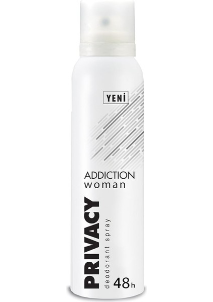 Prıvacy Addiction Woman Deodorant, 150 Mililitre