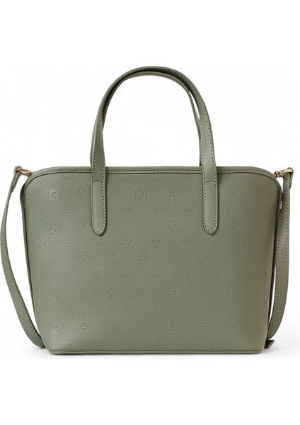Logo Detaylı Yeşil Kadın El Çantası 05PC25K102-P indirimleri