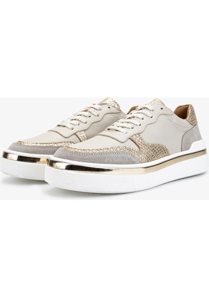 Kadın Hakiki Deri Bej Sneakers & Spor Ayakkabı 258 3560 Bn Ayk SK25-26 Bej fırsatları