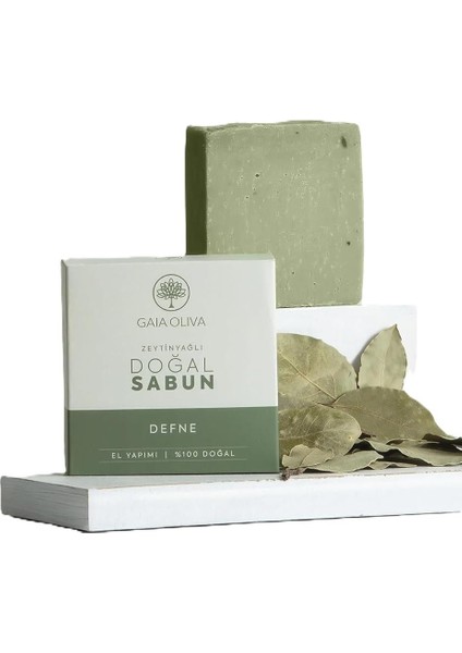 Defneli ve Zeytinyağlı El Yapımı Doğal Sabun modelleri