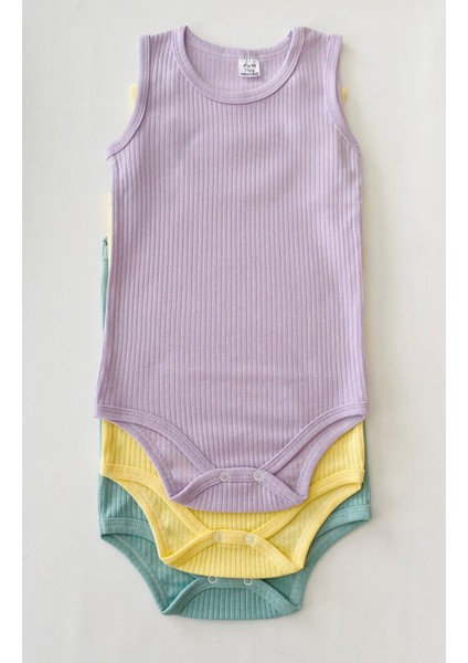 Pamuklu Kalın Askılı Çocuk Body -Özel Gereksinimli Çocuklar Için 7-12 Yaş 6 Renk