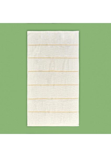 Soft Golden Star Line Yüz Havlusu - Ekru - 50X90 cm fiyatları