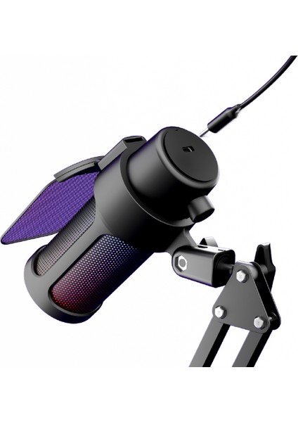 DMK008 Rgb Gaming Masa Standlı Profesyonel Oyuncu ve Yayıncı Mikrofonu fırsatları