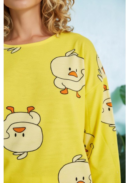 New Chick Süpersoft Pijama Takımı + Uyku Bandı Hediye | 100% Pamuk Kadın Pijama Takımı fiyatları