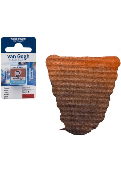 Van Gogh 1/2 Tablet Sulu Boya 805 Copper