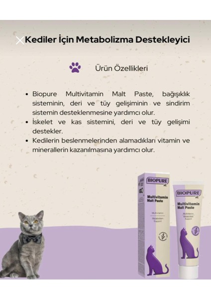 Kediler Için Besleyici Destek+Stres ve Davranış Bozukluklarını Kontrole Almak Için fiyatları