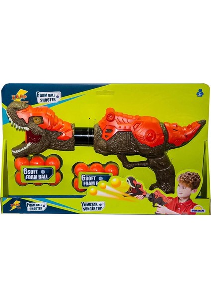 3620 Surat-Zap-Silah Top Atan Dinozor 12 Toplu 2 Renk - Sunman fiyatları