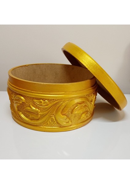 Ev Hediyesi Ofis Hediyesi Arkadaşa Doğum Günü Hediyesi Kabartmalı Ahşap Çok Amaçlı Saklama Kutusu-2 fiyatları