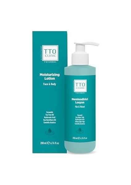 Tto Clinic Thermal Nemlendirici Losyon Yüz &vücut 200 ml fiyatları