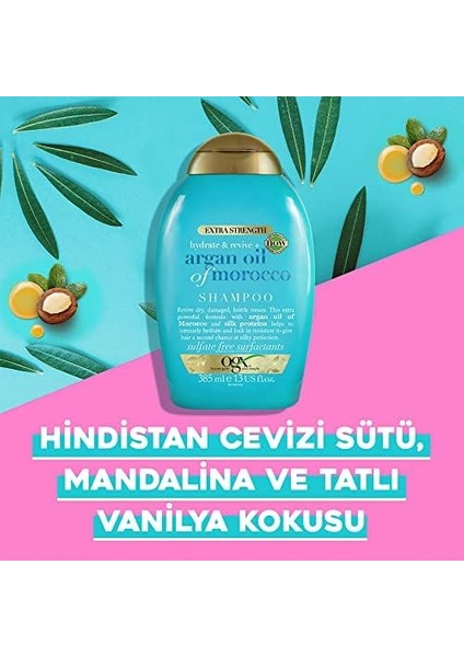 Ogx Ekstra Güçlü Nemlendirici ve Canlandırıcı Argan Oil Of Morocco Şampuan 385 ml fiyatları