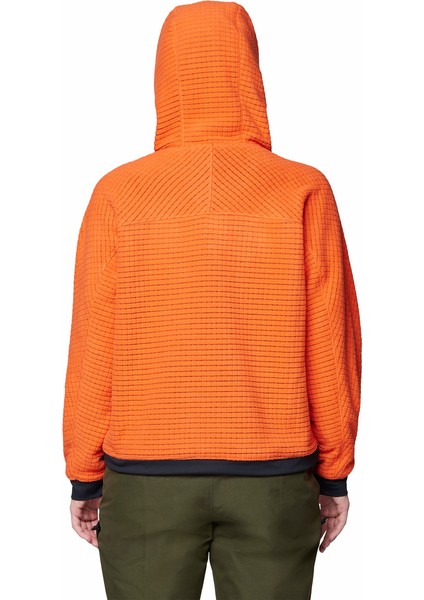 Summit Grid Big Grid Kapüşonlu Kadın Polar Üst modelleri