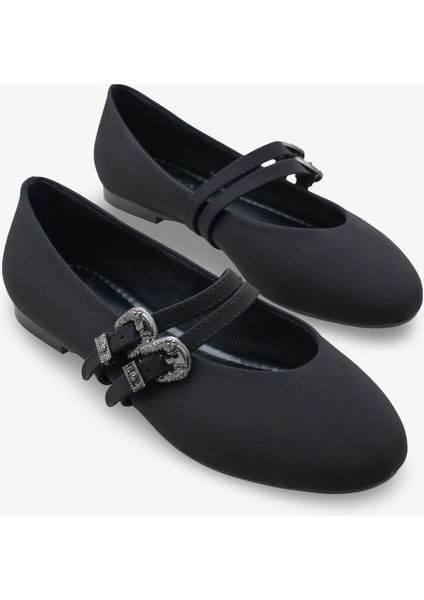 Irosa Kadın Babet - Siyah Nubuk fiyatları