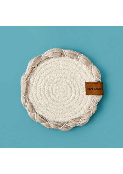 Soft Laetus Bardak Altlığı - Ekru / Bej - 13X13 cm modelleri