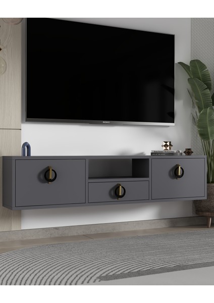 1320DROPDD-32 Duvara Montaj Tv Sehpası-