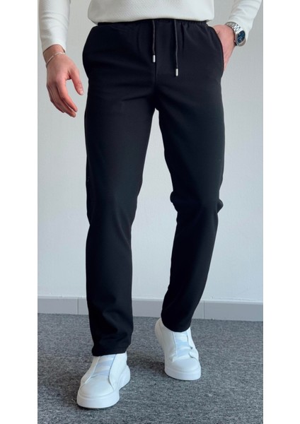 Esnek Rahat Beli Lastikli Jogger Pantolon
