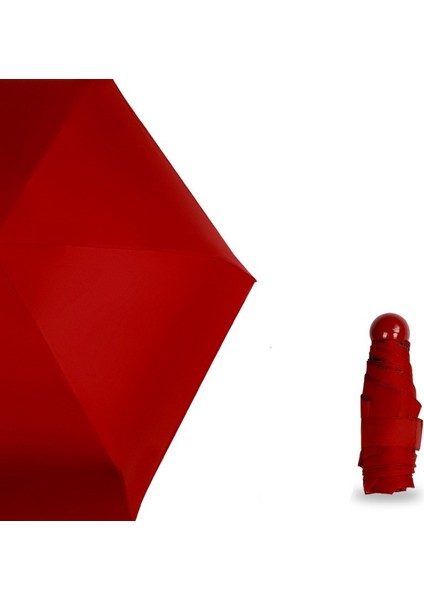 Özel Kılıflı Siyah Şemsiye (Kapsül Şemsiye)