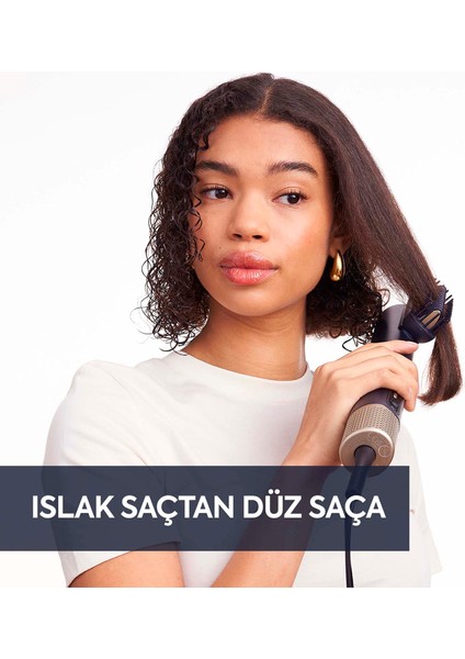 Saç Kurutma ve Şekillendirme Seti Air Wand, Difüzör Başlık Dahil, 1600W, 3 Başlık, Iyon Teknolojisi