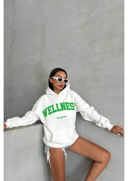 Welness Beyaz Sweatshirt
