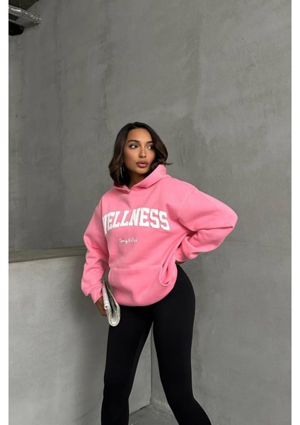 Welness Pembe Sweatshirt
