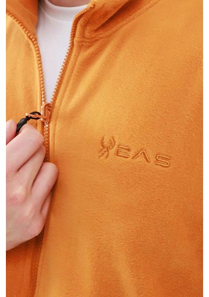 Saka Tam Fermuarlı Erkek Polar Swetshirt Altın modelleri