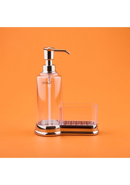 Süngerlikli Cam Sıvı Sabunluk - Asorti