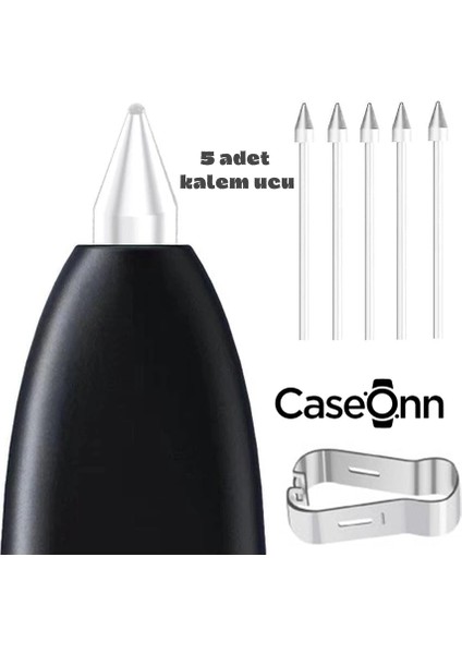 Samsung Galaxy Tab S10 Fe Plus Kalem Ucu 5 Adet Beyaz