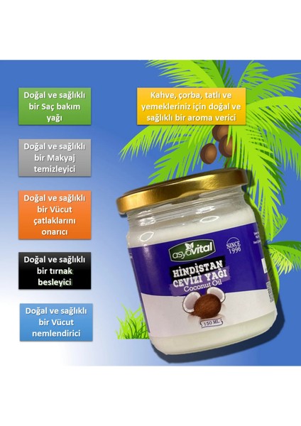 Hindistan Cevizi Yağı 150 ml fiyatları