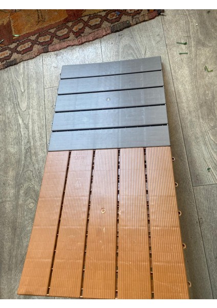 Plastik Deck – Ahşap Görünümlü Zemin Kaplama Karosu (30×30 Cm) (11 Adet) fırsatları