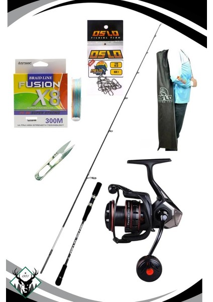 Salt Father 203CM 30-130GR Okuma Ceymar Hd CHD-C5000XA2 Jig Olta Seti