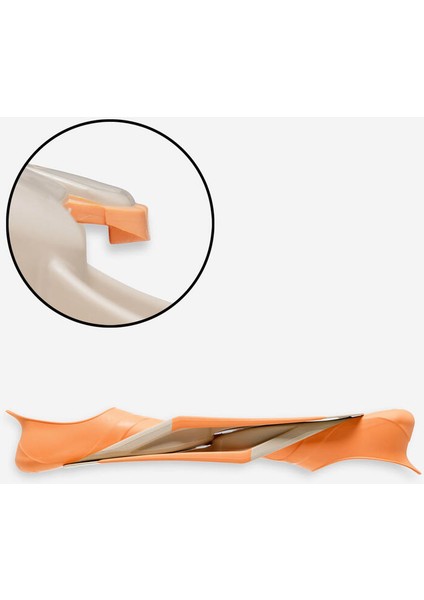 Çocuk Dalış Paleti - Açık Yeşil - FF 100 Soft - 34/35 indirimleri