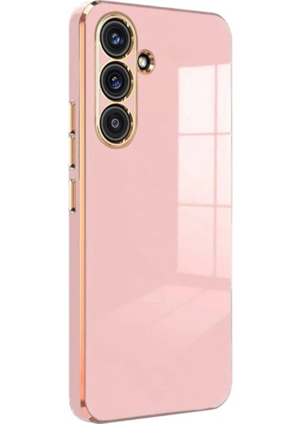 Samsung Galaxy A24 4g Kılıf Volet Silikon - Pembe