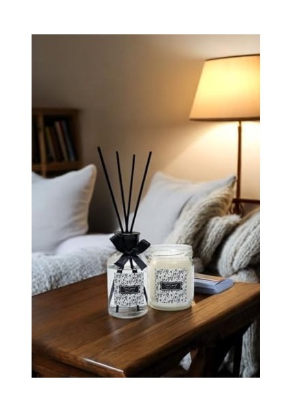 Kokulu Kavanoz Mum ve 100 ml Oda Kokusu Seti fiyatları