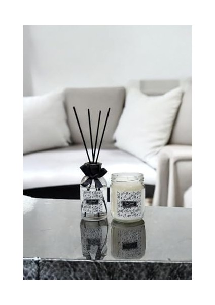 Kokulu Kavanoz Mum ve 100 ml Oda Kokusu Seti modelleri