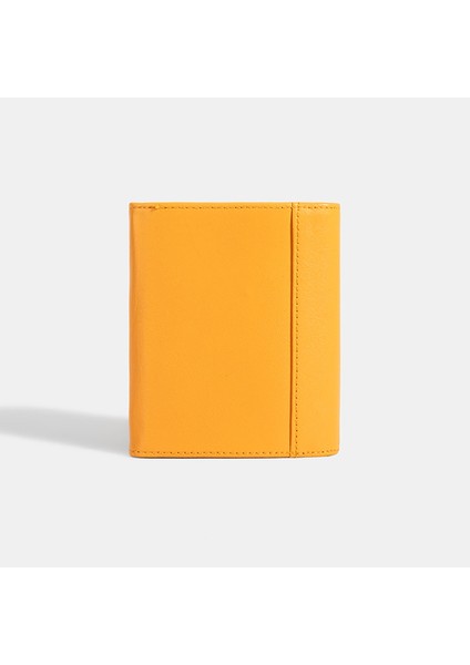 Kadın Turuncu D Logolu Deri Cüzdan fırsatları