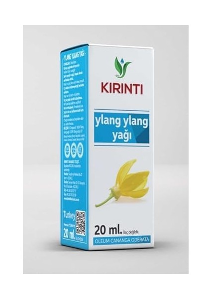 Kırıntı 2000 Ylang Ylang Yağı 20 ml