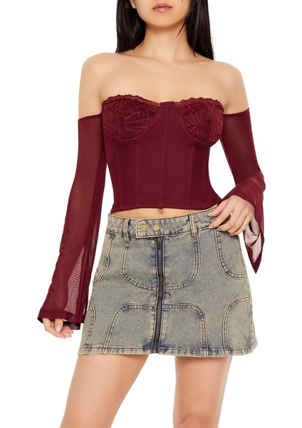 Straplez Yaka Bluz fiyatları