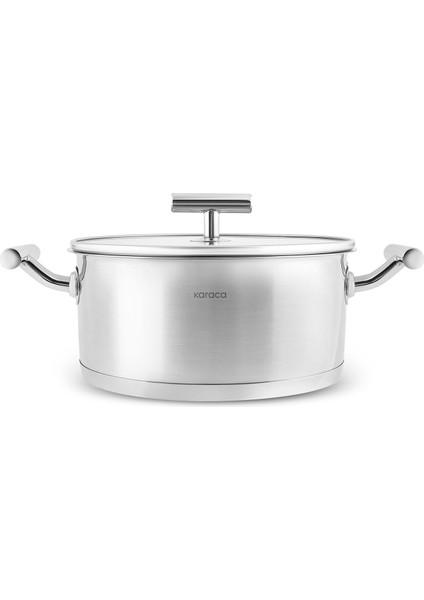 Vanilla Indüksiyon Tabanlı 15 Parça Çaydanlık ve Cezveli Çelik Tencere Seti indirimleri