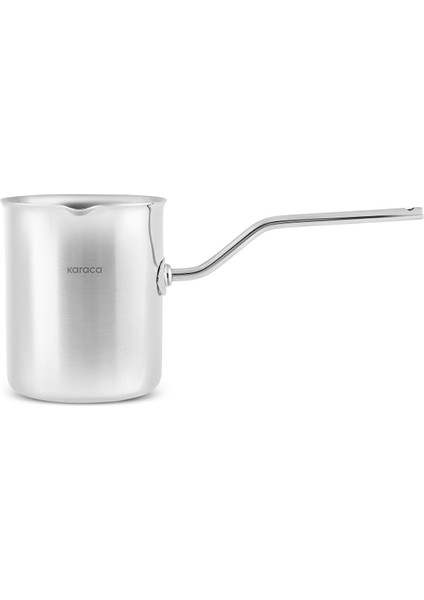 Vanilla Indüksiyon Tabanlı 15 Parça Çaydanlık ve Cezveli Çelik Tencere Seti