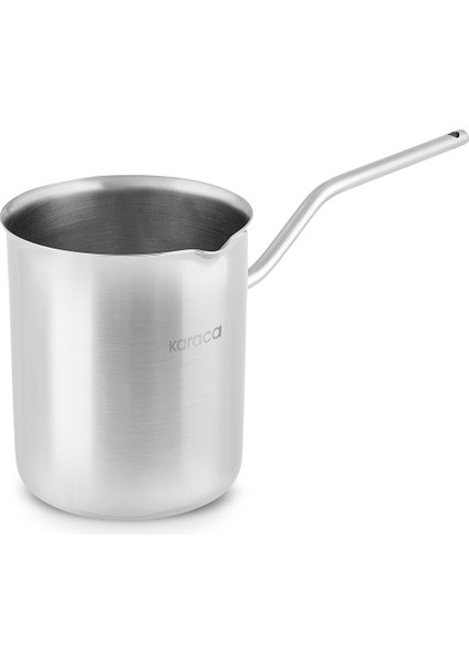 Vanilla Indüksiyon Tabanlı 15 Parça Çaydanlık ve Cezveli Çelik Tencere Seti