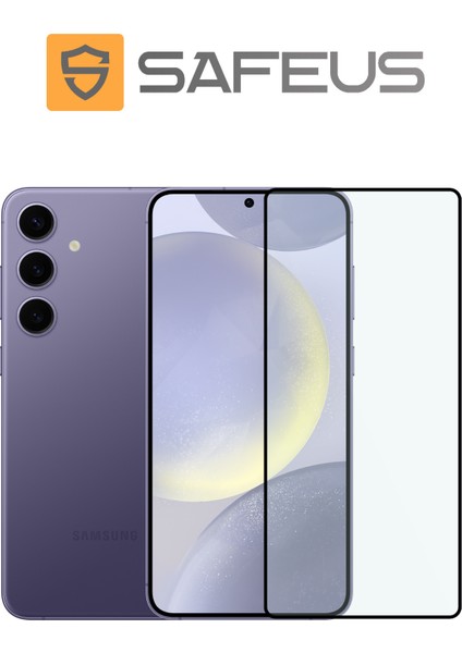 Samsung S24 Tam Kaplayan Parmak Izi Bırakmayan Safir Ekran Koruyucu Cam