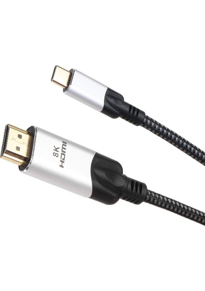 CU423MCV-1.8 Siyah 1.8mt Type-C To HDMI 2.0V Kablo