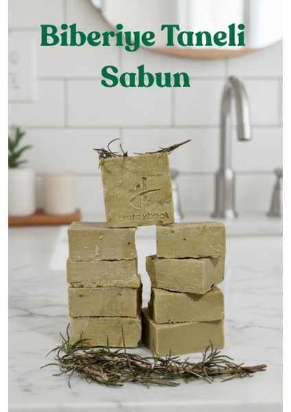Doğal Biberiye Sabunu 7 Adet 900GR