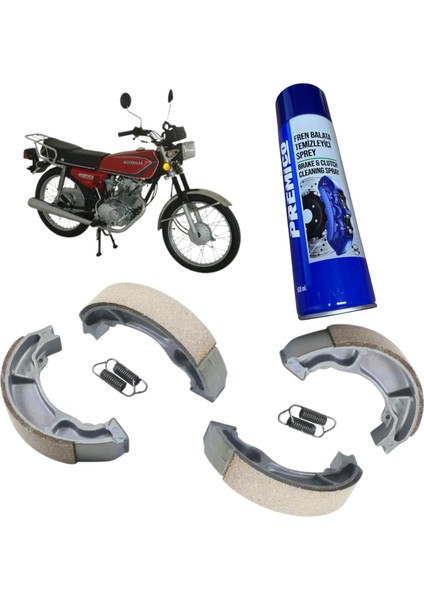 Mondial Agk 125 CG125 Ön Arka Fren Balatası Balata Sprey Hediye