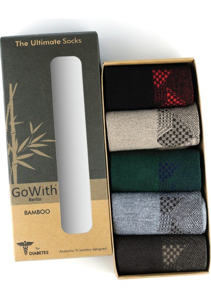 Bambu Dikişsiz Lastiksiz Diyabetik Çorap 3065 fiyatları