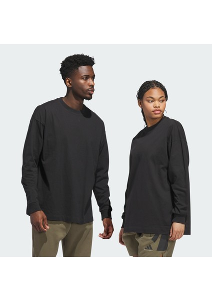 Performance JX5580 Adidas Basketball Long Sleeve Tee (Gender Neutral)