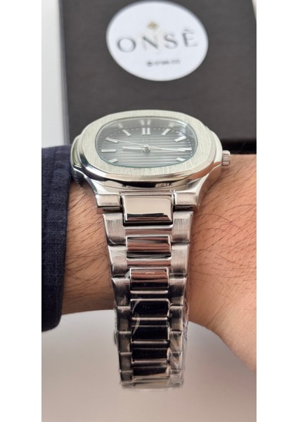 Eşref Tek Model Coliseum Çelik Saat Aktif Takvim Su Gçmz fırsatları