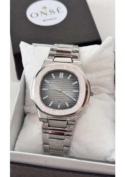 Eşref Tek Model Coliseum Çelik Saat Aktif Takvim Su Gçmz indirimleri