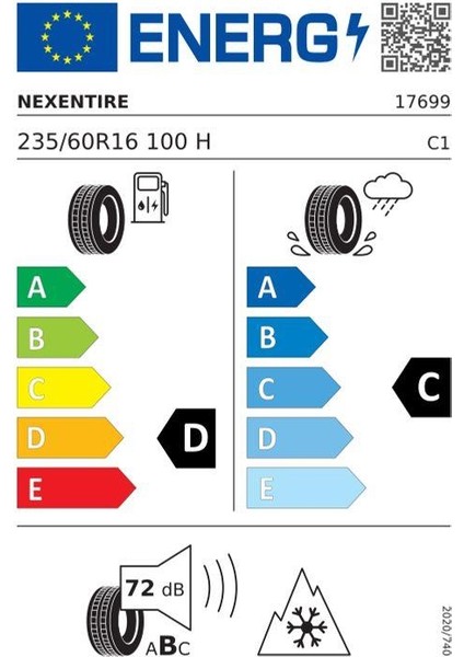Winguard Snow G3 235/60R16 100H Oto Kış 2025