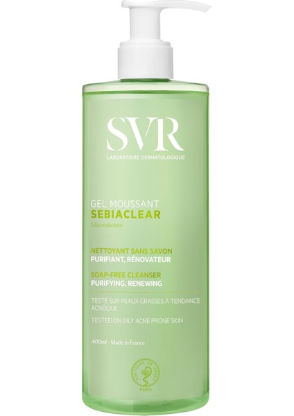 Sebiaclear Gel Moussant, 400 ml