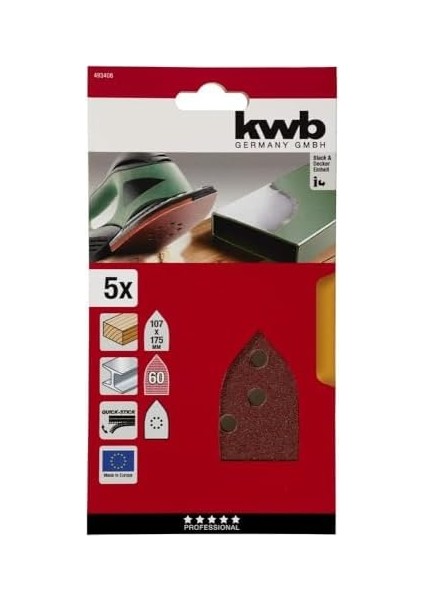 Üçgen Zımpara Kağıt 5&apos;li 60 Kum - 49493406 modelleri